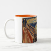 Tasse 2 Couleurs Edvard Munch classique la peinture de cri perçant (Gauche)