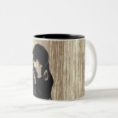 Tasse 2 Couleurs Edvard Munch - Le Kiss IV (Devant droit)