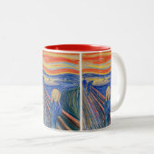 Tasse 2 Couleurs Edvard Munch - The Scream 1895 (Devant droit)