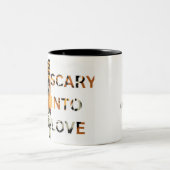 Tasse 2 Couleurs effrayant dans l'amour (Centre)