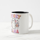 Tasse 2 Couleurs Éffrayant Mama (Devant droit)