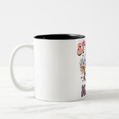 Tasse 2 Couleurs Éffrayant Mama (Gauche)