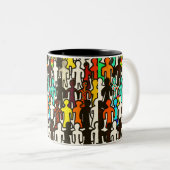 Tasse 2 Couleurs Égalité raciale (Devant droit)