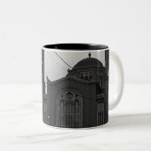Tasse 2 Couleurs Église vintage d'Athènes (Devant droit)