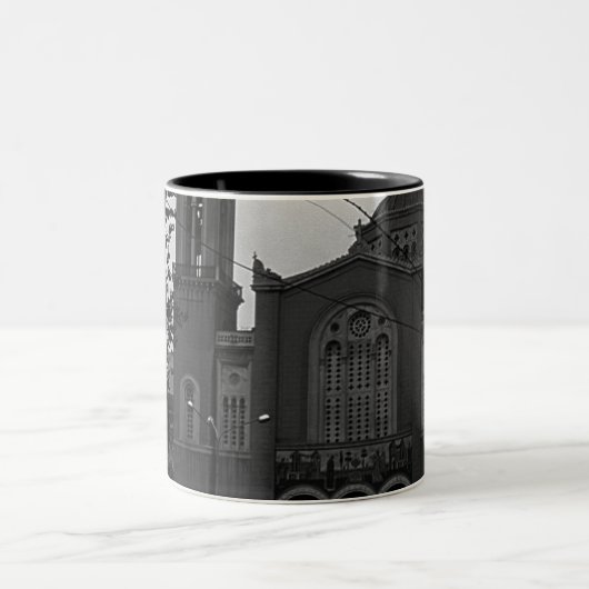 Tasse 2 Couleurs Église vintage d'Athènes (Centre)