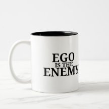 Ego Is The Enemy Minimaliste Machine à Écrire Bico