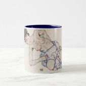 TASSE 2 COULEURS EGON SCHIELE (Centre)