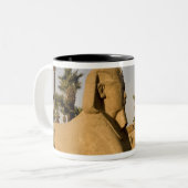 Tasse 2 Couleurs Egypte, Louxor. L'avenue des Sphinx mène à (Devant gauche)