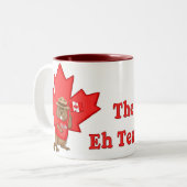 Tasse 2 Couleurs Eh Team Beaver (Devant gauche)