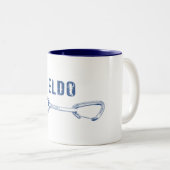 Tasse 2 Couleurs Eldorado Canyon Escalade Quickdraw (Devant droit)