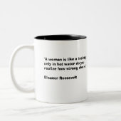 Tasse 2 Couleurs Eleanor Roosevelt (Gauche)