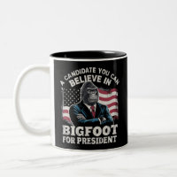 Élection 2024 Vote Drôle Sasquatch USA