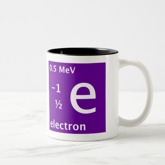 Tasse 2 Couleurs Électron (gaucher) (Droit)