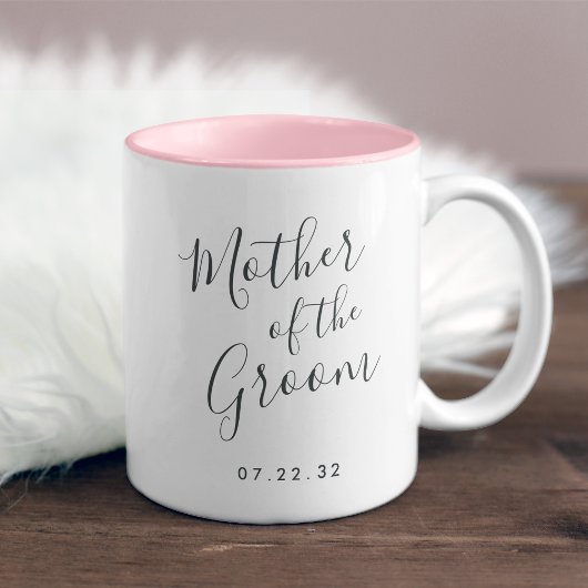 Tasse 2 Couleurs Élégamment Penné | Mère de la chambre