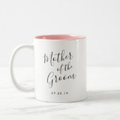 Tasse 2 Couleurs Élégamment Penné | Mère de la chambre (Gauche)