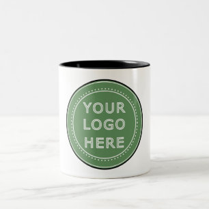 Tasse 2 Couleurs Élégant, contemporain, poli et personnalisable.