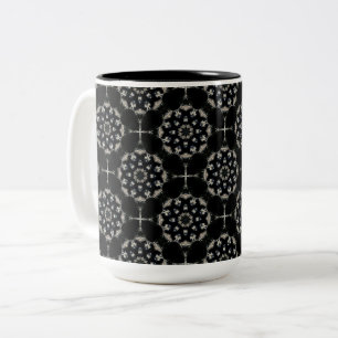 Tasse 2 Couleurs Elégant Mandala