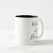 Tasse 2 Couleurs Élégante servante d'honneur (Devant droit)