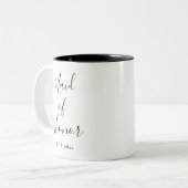 Tasse 2 Couleurs Élégante servante d'honneur (Devant gauche)