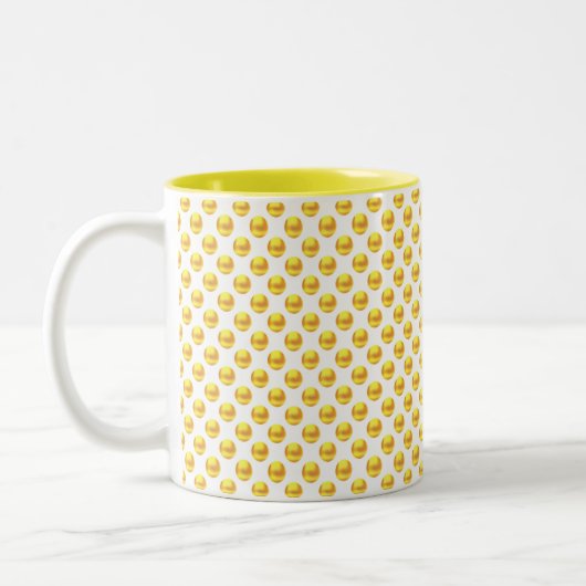 Tasse 2 Couleurs Élégants points dorés modernes (Gauche)