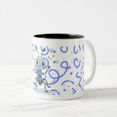 Tasse 2 Couleurs élément mugs. (Devant droit)