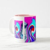 Tasse 2 Couleurs Éléments de la Terre sauvage (Devant gauche)