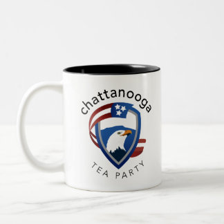 Tasse 2 Couleurs Éléments du logo Tea Party