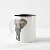 Tasse 2 Couleurs Éléphant (Devant gauche)