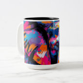 TASSE 2 COULEURS ELEPHANT (Devant gauche)