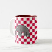 Tasse 2 Couleurs éléphant (Devant gauche)
