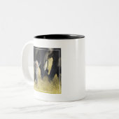Tasse 2 Couleurs Éléphant de bébé (Devant gauche)