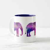 Tasse 2 Couleurs Éléphant de Digitals (Devant gauche)