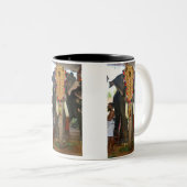 Tasse 2 Couleurs éléphant gigantesque (Devant droit)