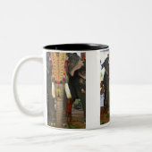 Tasse 2 Couleurs éléphant gigantesque (Gauche)