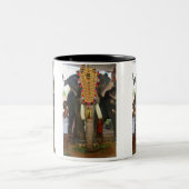 Tasse 2 Couleurs éléphant gigantesque (Centre)