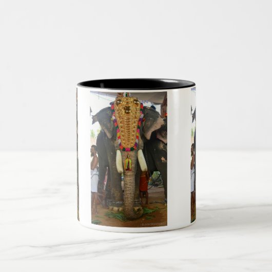 Tasse 2 Couleurs éléphant gigantesque (Centre)