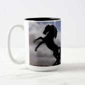Tasse 2 Couleurs Élevage du cheval (Gauche)
