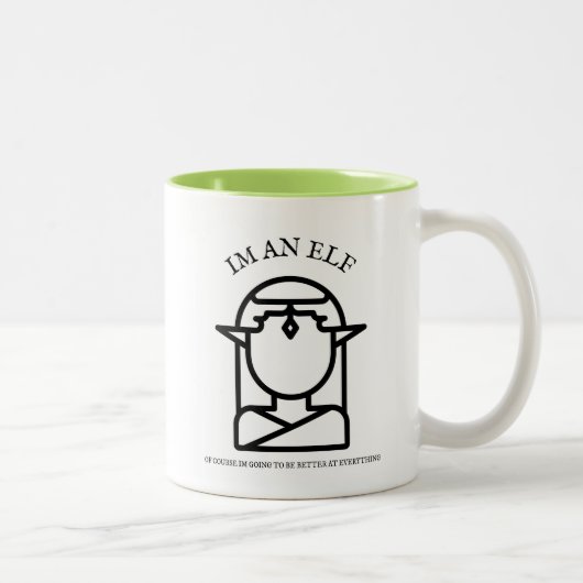 Tasse 2 Couleurs Elf-Born (Droit)