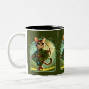 Tasse 2 Couleurs Elf Feline Imaginaire Adventure