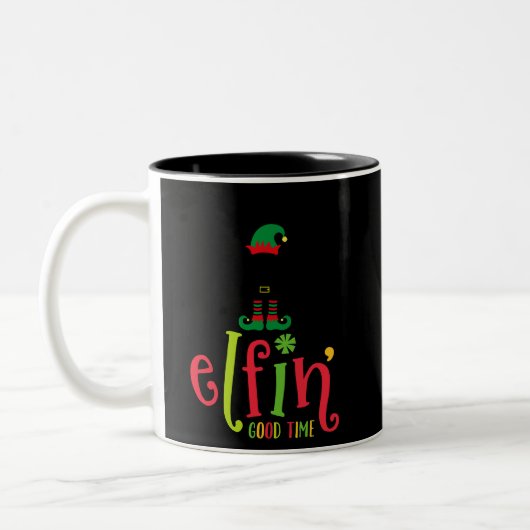 Tasse 2 Couleurs Elfin Bonne heure (Gauche)