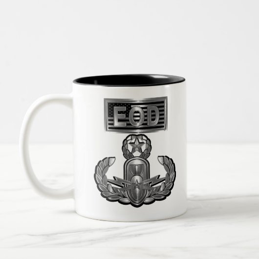 Tasse 2 Couleurs Élimination des engins explosifs EOD (Gauche)