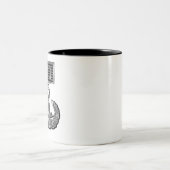 Tasse 2 Couleurs Élimination des engins explosifs EOD (Centre)