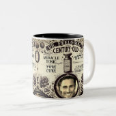 Tasse 2 Couleurs Élixir miracle Bon rétablissement (Devant droit)