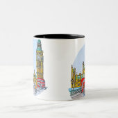 Tasse 2 Couleurs Elizabeth Tower, alias Big Ben (Centre)