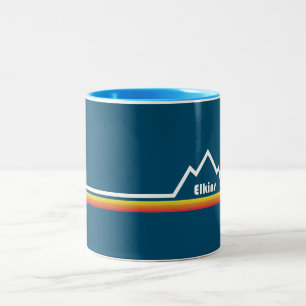Tasse 2 Couleurs Elkins Virginie-Occidentale