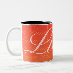 Tasse 2 Couleurs Ella Répétition Nom Motif Design
