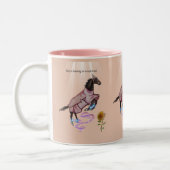 Tasse 2 Couleurs Elle s'amuse tellement ! (Gauche)