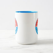 Tasse 2 Couleurs Elmo pour l'insigne du président (Centre)