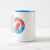 Tasse 2 Couleurs Elmo pour l'insigne du président (Devant gauche)