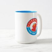 Tasse 2 Couleurs Elmo pour l'insigne du président (Devant droit)